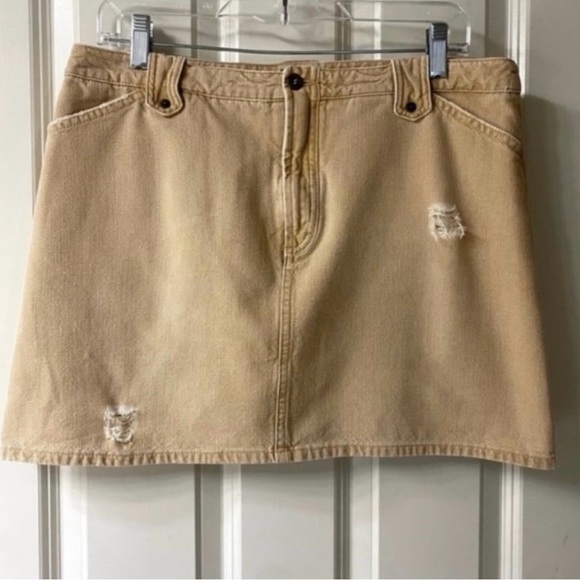 D&G Distressed Mini Skirt. Large Size US 32/ Euro size 46. Great condition - Picture 3 of 8